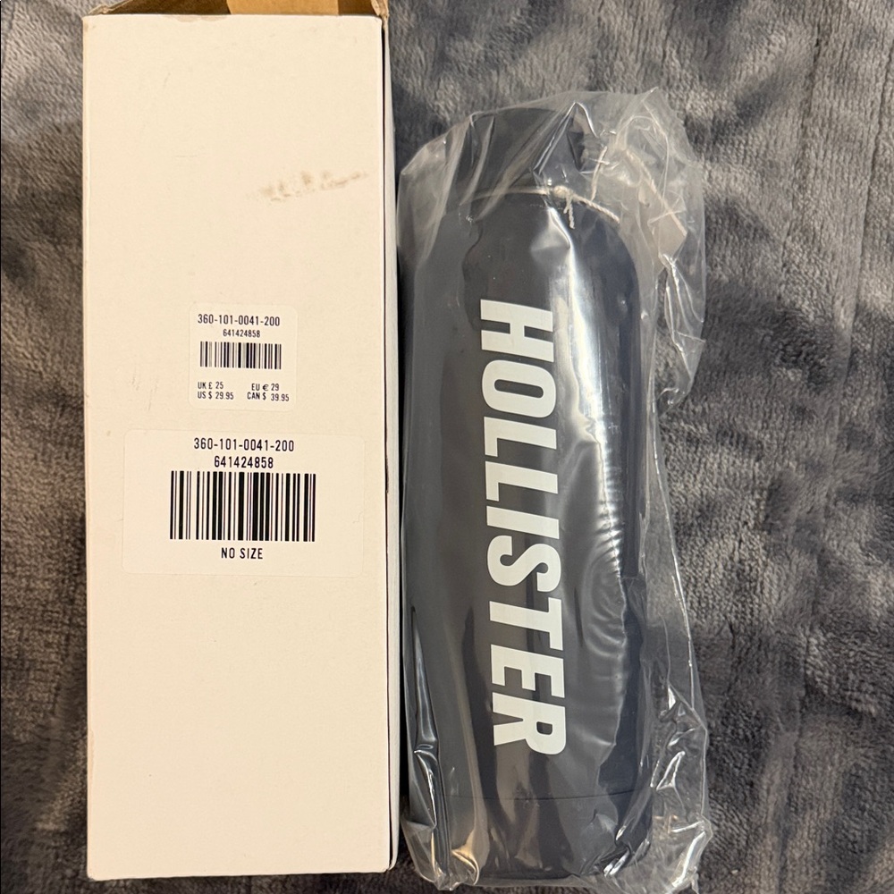 NWT Hollister 17 Ounce BPA Free Water Bottle Reusable Screw Top Travel Coffee